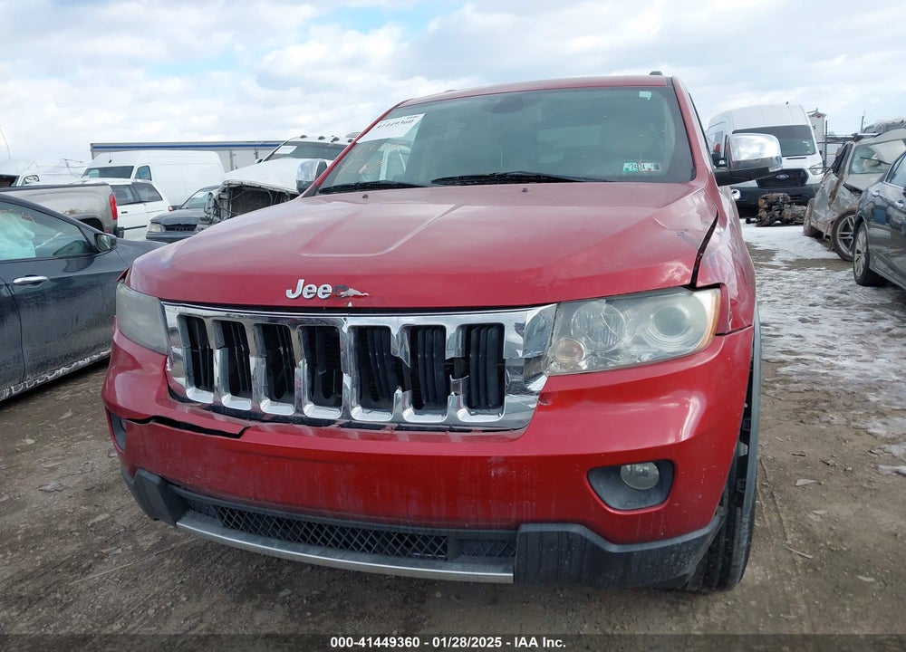 2011 JEEP GRAND CHEROKEE LIMITED VIN: 1J4RR5GG5BC522938