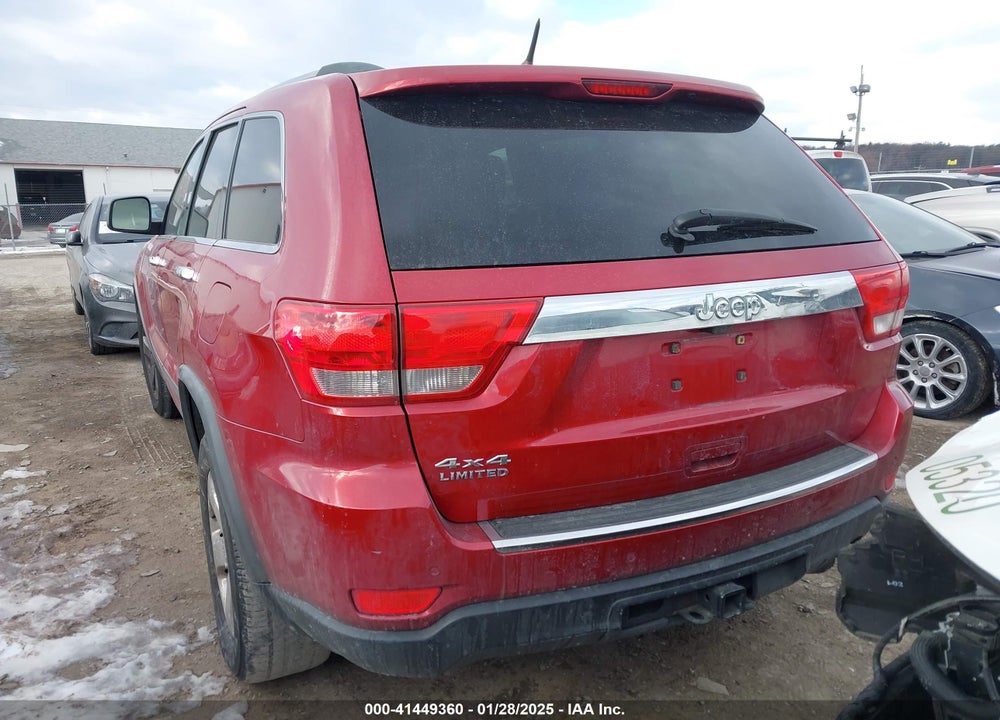 2011 JEEP GRAND CHEROKEE LIMITED VIN: 1J4RR5GG5BC522938