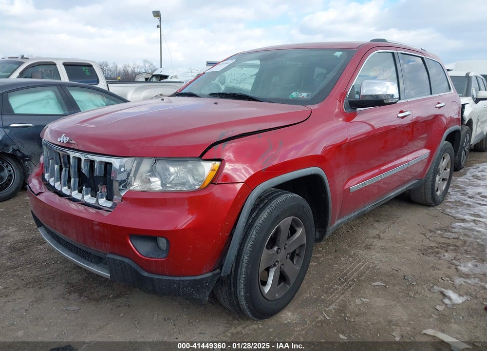 2011 JEEP GRAND CHEROKEE LIMITED VIN: 1J4RR5GG5BC522938