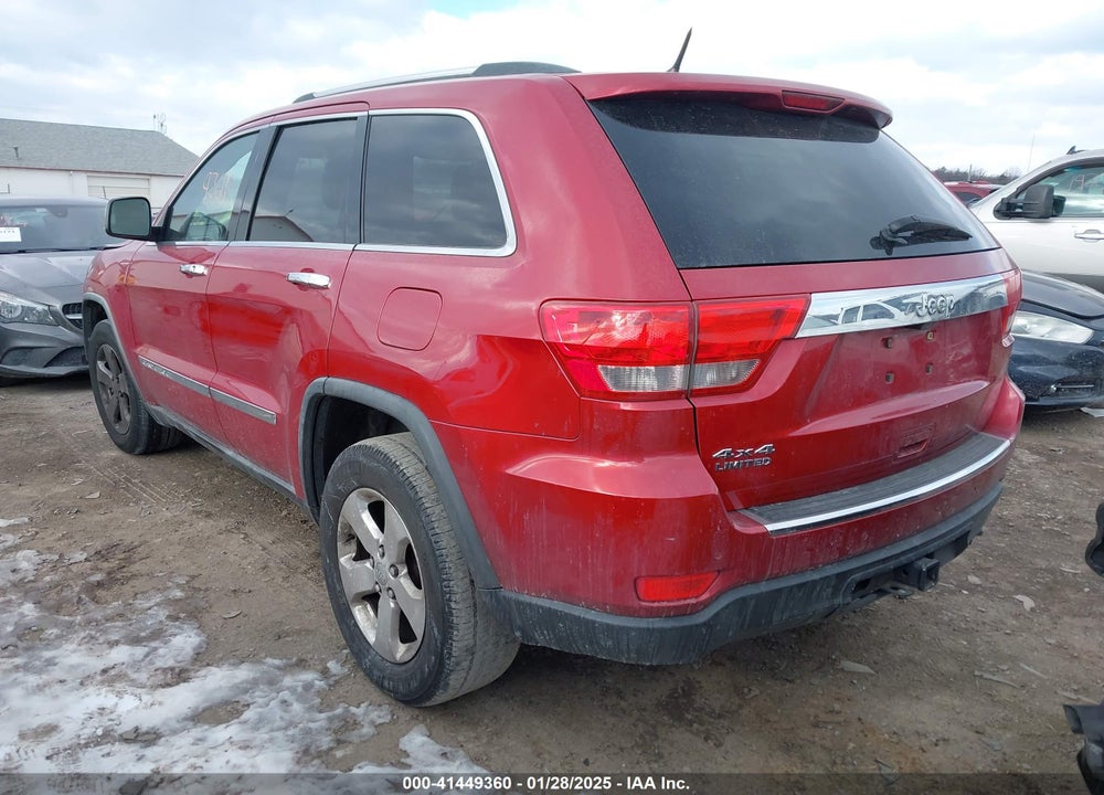2011 JEEP GRAND CHEROKEE LIMITED VIN: 1J4RR5GG5BC522938
