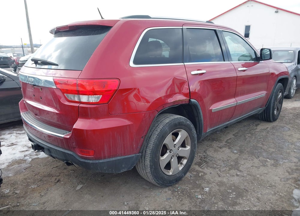 2011 JEEP GRAND CHEROKEE LIMITED VIN: 1J4RR5GG5BC522938