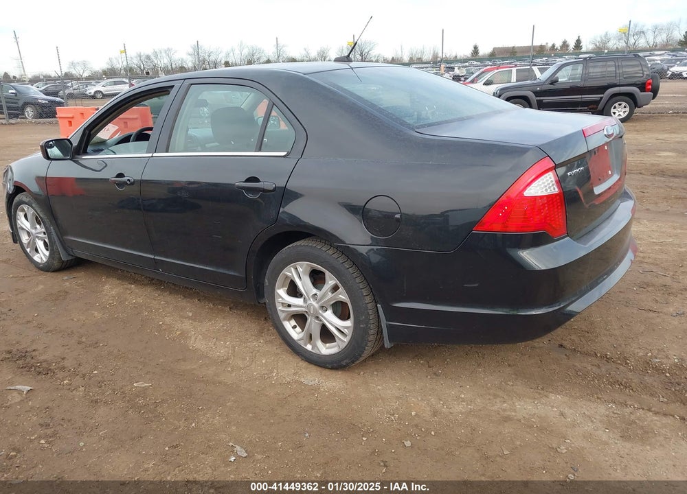 2012 FORD FUSION VIN: 3FAHP0HA5CR357969