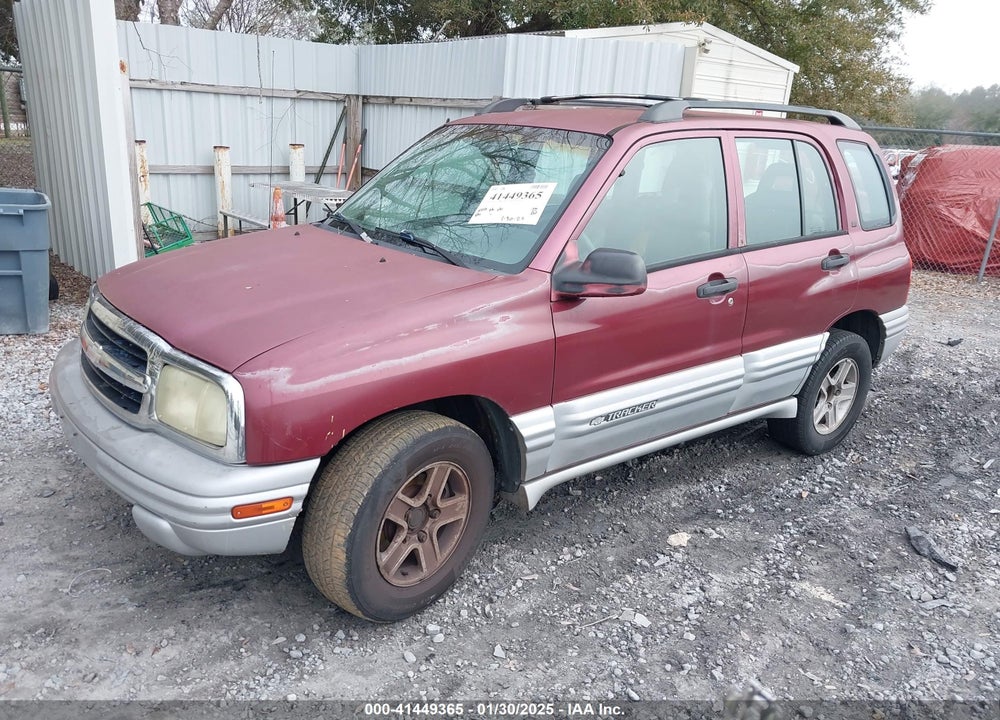 2002 CHEVROLET TRACKER HARD TOP LT VIN: 2CNBE634226909892