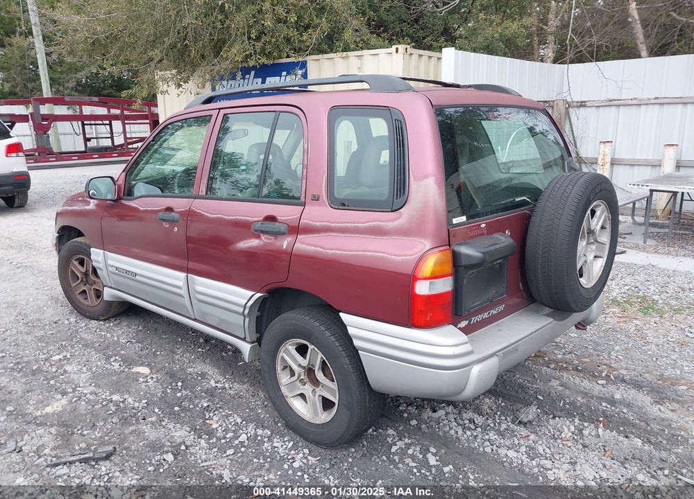 2002 CHEVROLET TRACKER HARD TOP LT VIN: 2CNBE634226909892