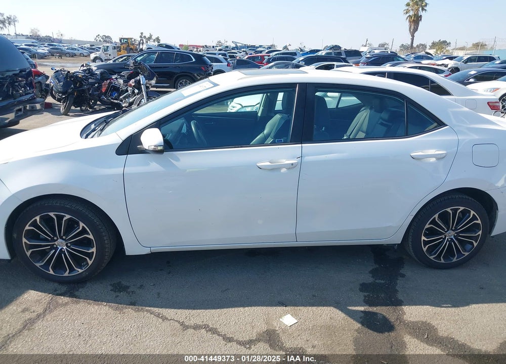 2016 TOYOTA COROLLA VIN: 5YFBURHE6GP542107