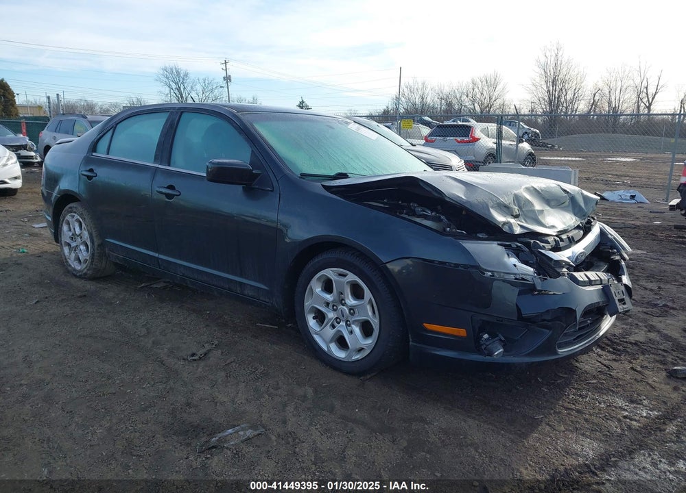 2010 FORD FUSION SE VIN: 3FAHP0HA3AR309562