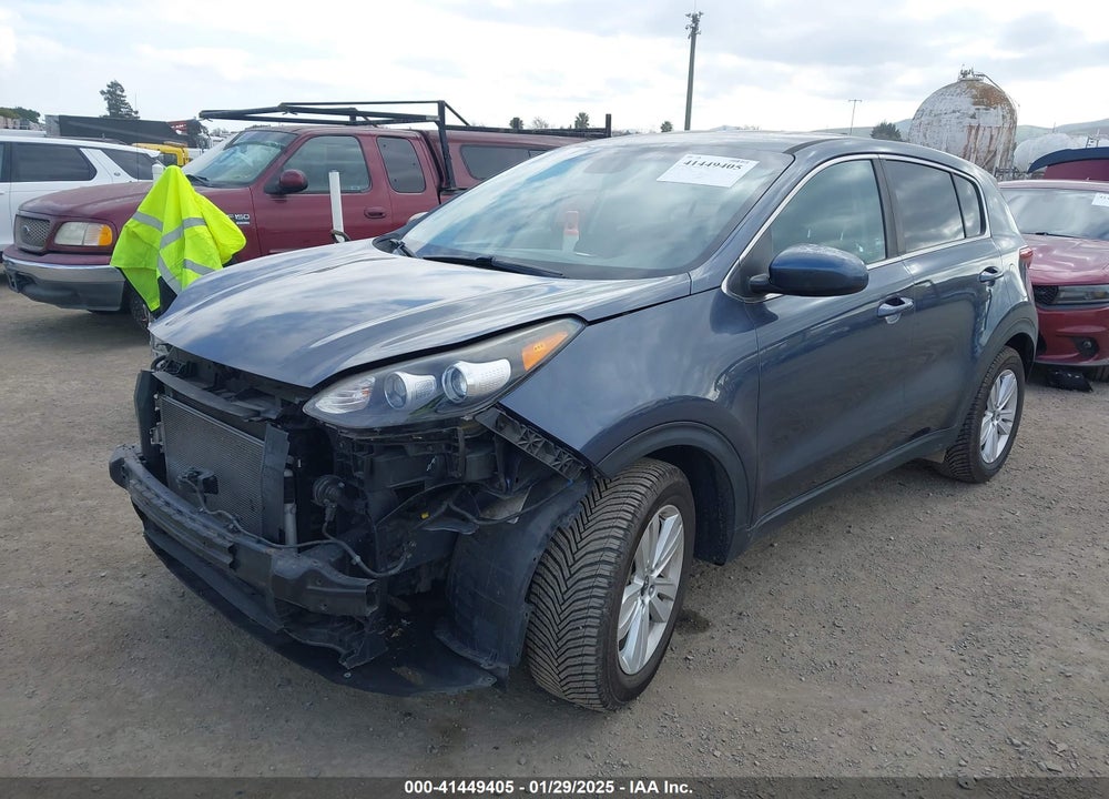 2018 KIA SPORTAGE LX VIN: KNDPM3AC0J7455081