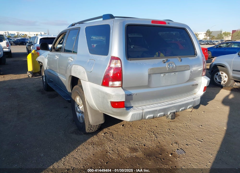 2003 TOYOTA 4RUNNER VIN: JTEZT14R730007296