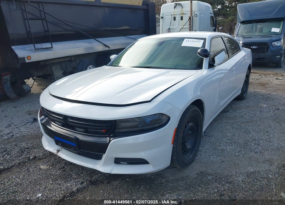 2016 DODGE CHARGER POLICE VIN: 2C3CDXKT6GH348154
