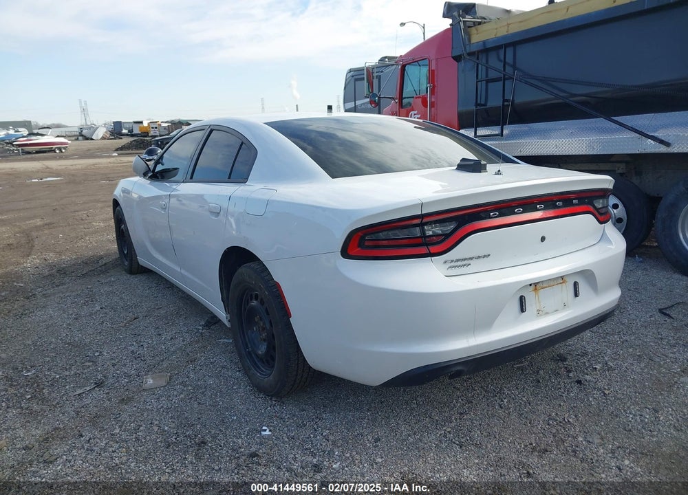 2016 DODGE CHARGER POLICE VIN: 2C3CDXKT6GH348154