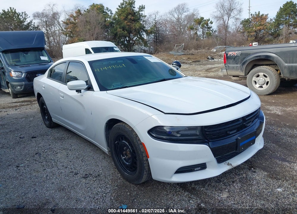 2016 DODGE CHARGER POLICE VIN: 2C3CDXKT6GH348154
