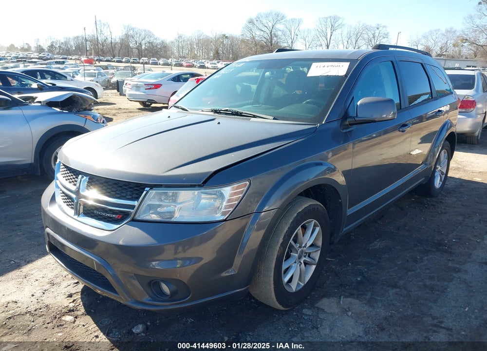 2017 DODGE JOURNEY SXT VIN: 3C4PDCBG4HT510932