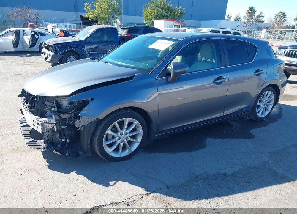 2013 LEXUS CT 200H VIN: JTHKD5BH4D2131065