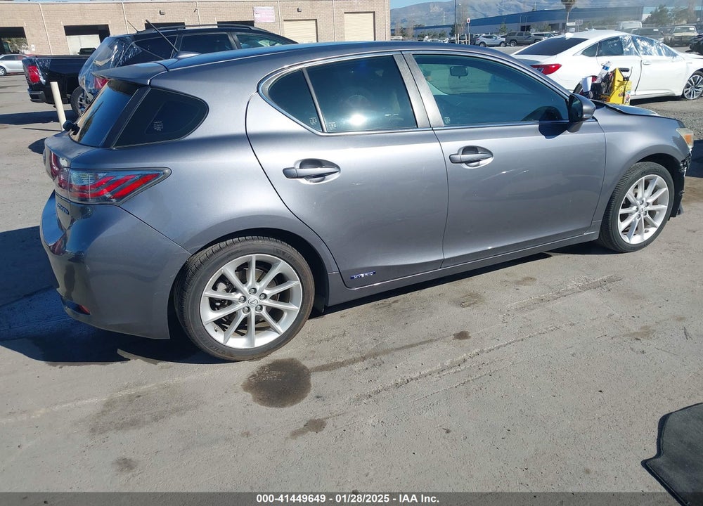 2013 LEXUS CT 200H VIN: JTHKD5BH4D2131065