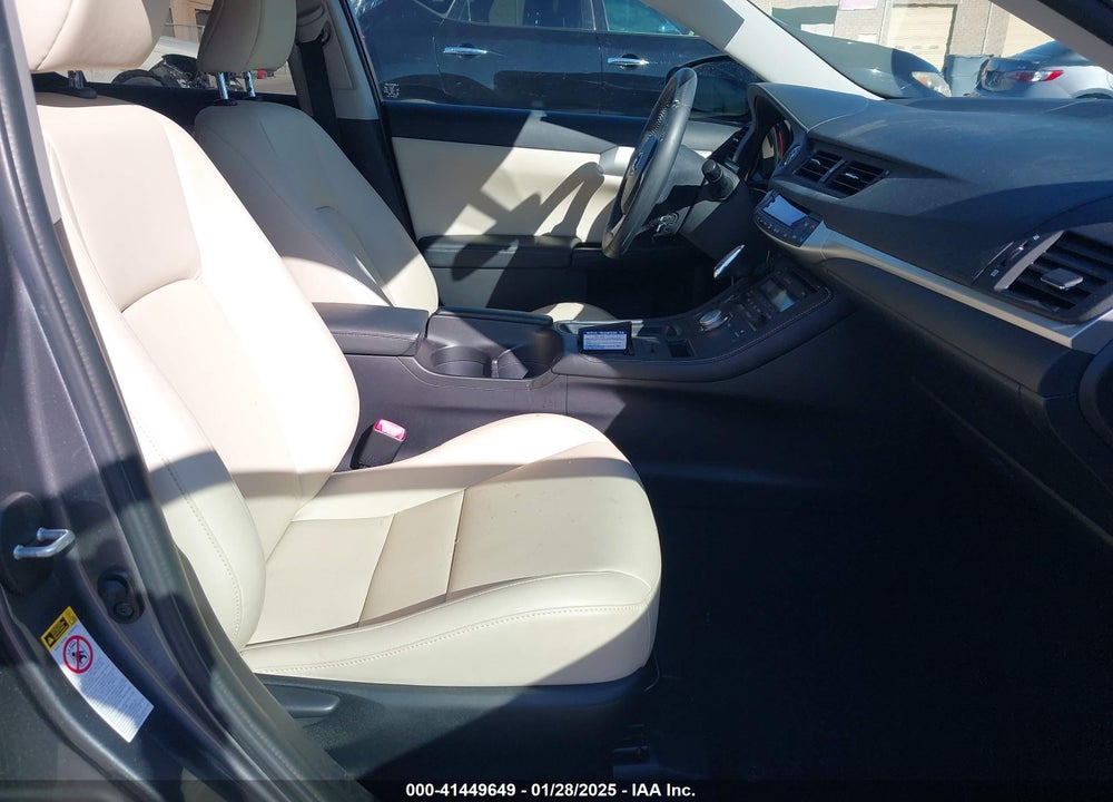 2013 LEXUS CT 200H VIN: JTHKD5BH4D2131065