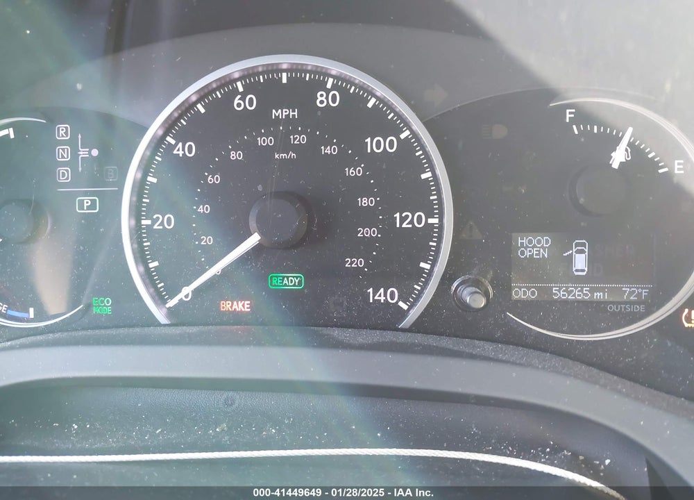 2013 LEXUS CT 200H VIN: JTHKD5BH4D2131065