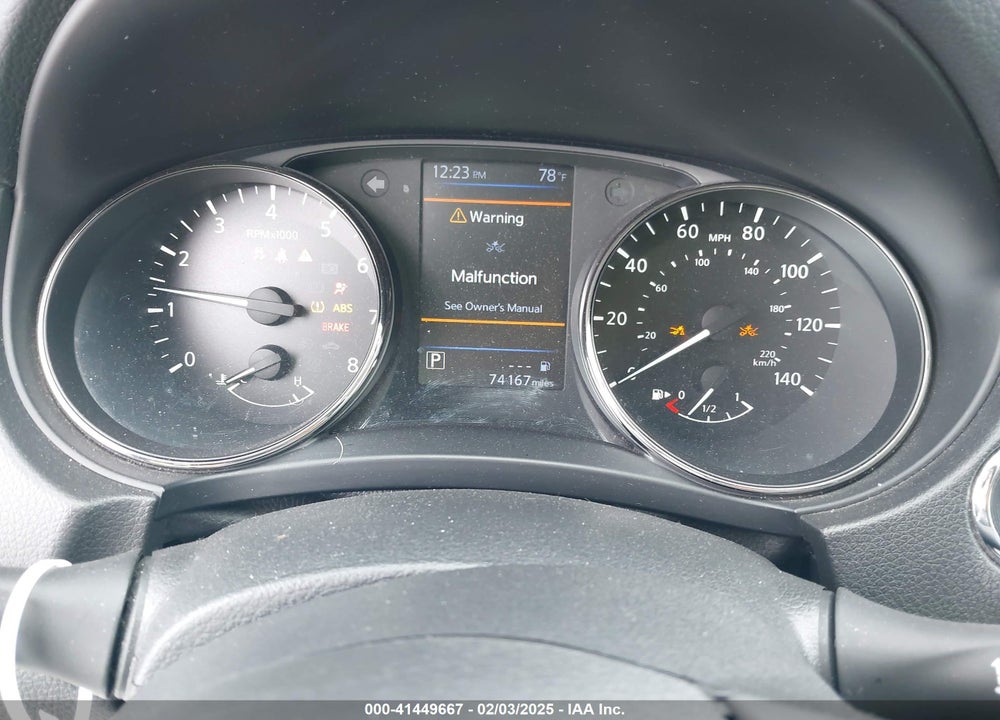 2019 NISSAN ROGUE SV VIN: JN8AT2MT6KW265473