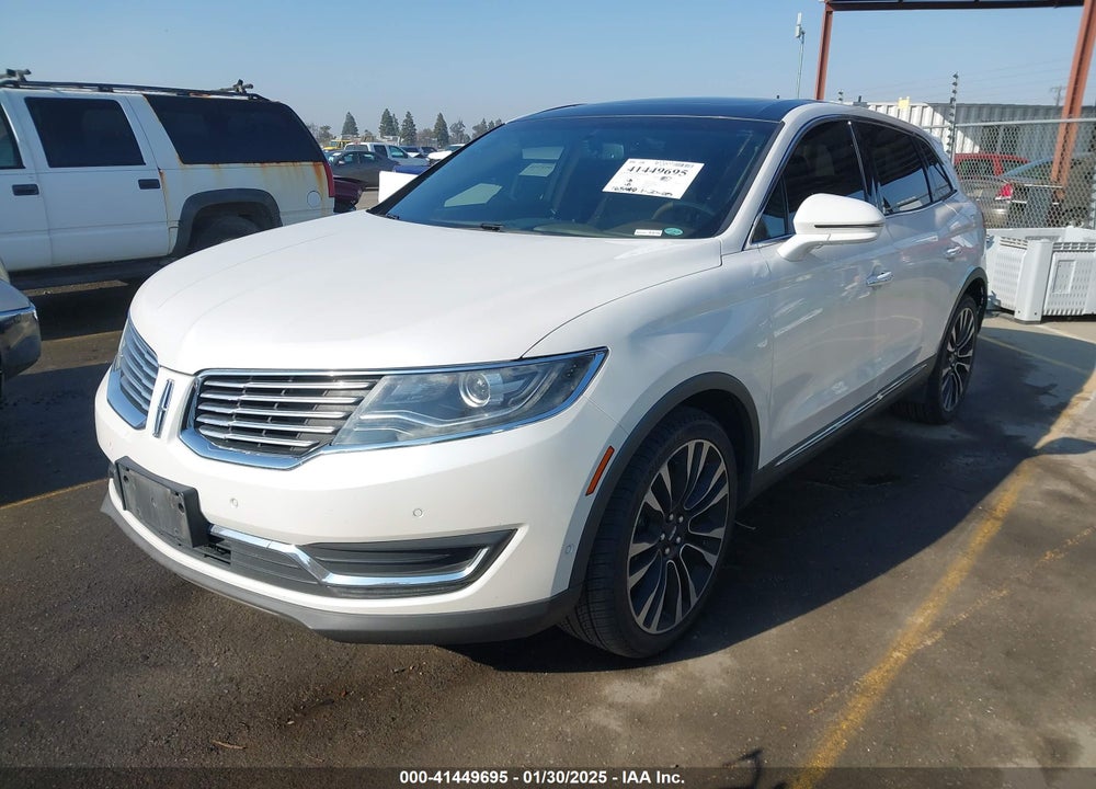 2016 LINCOLN MKX RESERVE VIN: 2LMTJ6LRXGBL30034
