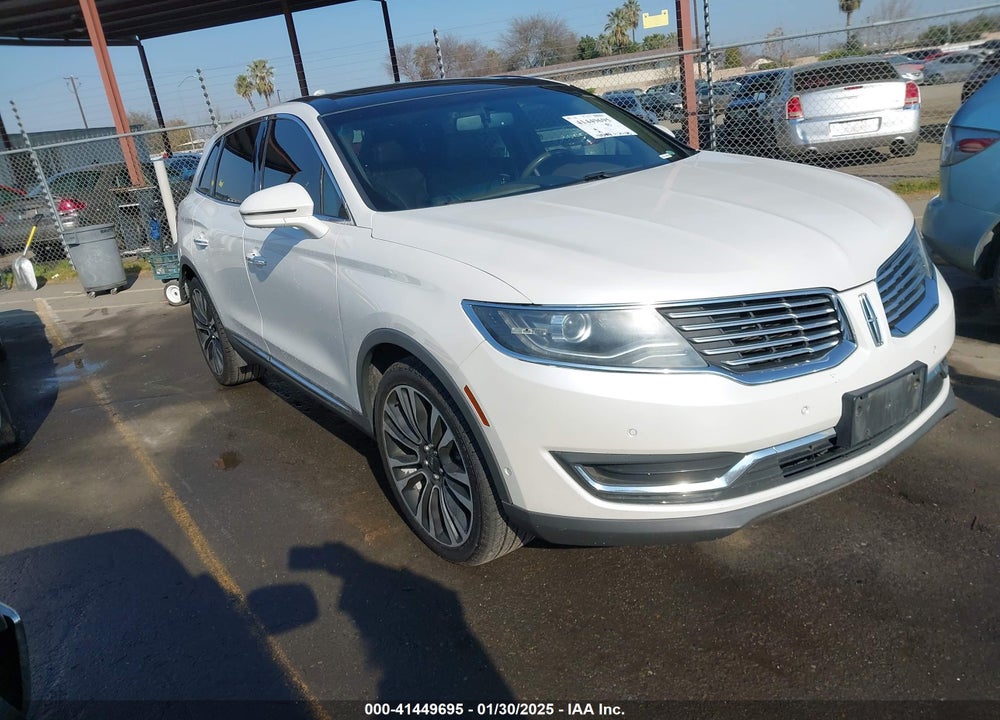 2016 LINCOLN MKX RESERVE VIN: 2LMTJ6LRXGBL30034