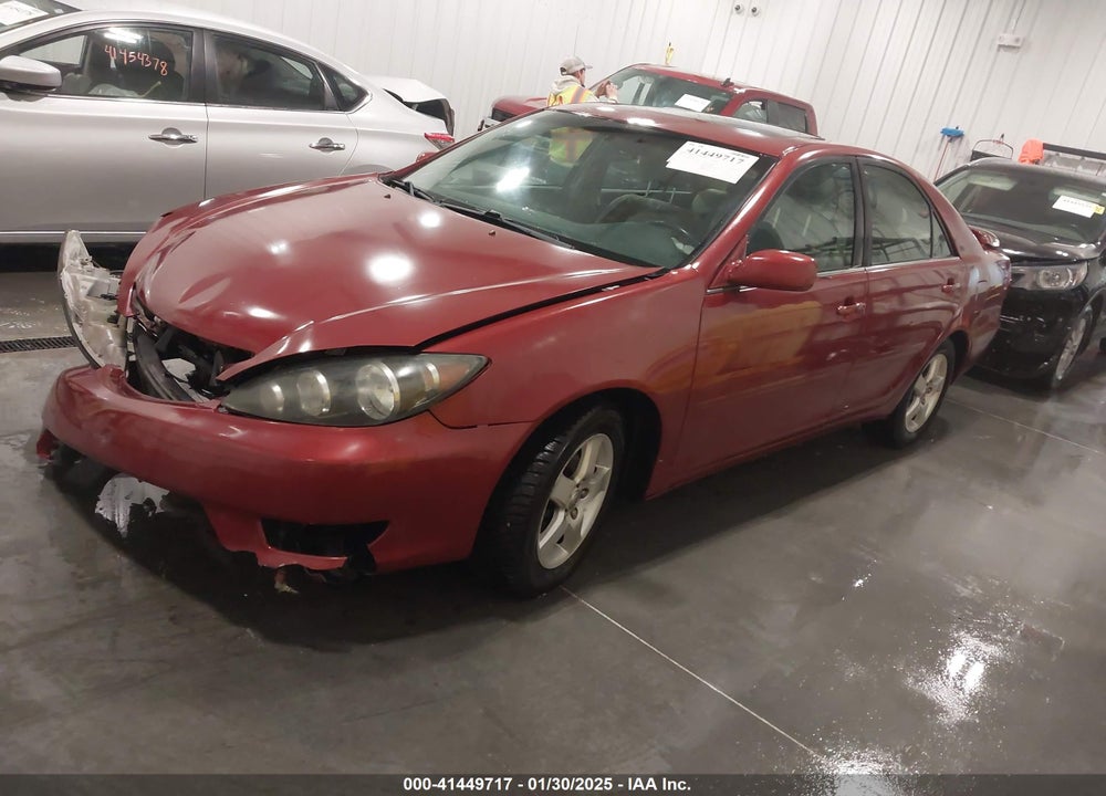2005 TOYOTA CAMRY SE VIN: 4T1BE30K75U090921