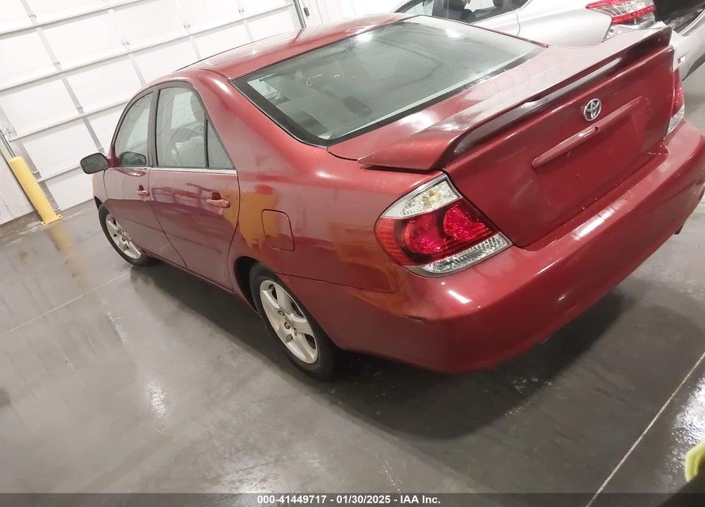 2005 TOYOTA CAMRY SE VIN: 4T1BE30K75U090921