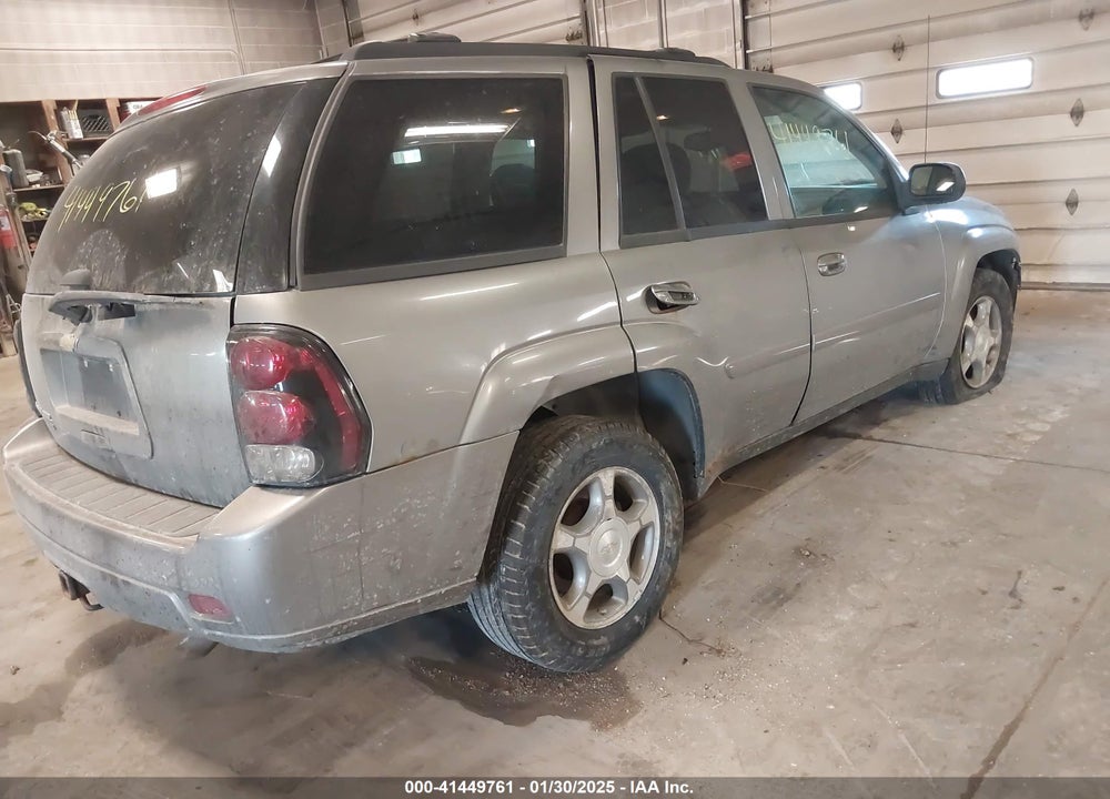 2008 CHEVROLET TRAILBLAZER LT VIN: 1GNDT13S782221789