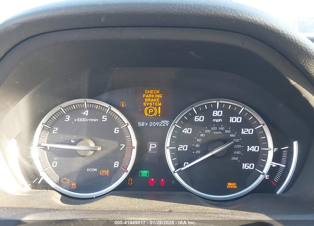 2015 ACURA TLX VIN: 19UUB2F36FA016605