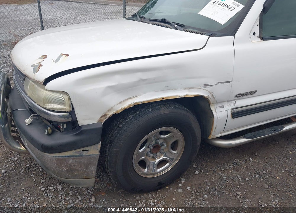 1999 CHEVROLET SILVERADO 1500 LS VIN: 1GCEC19T8XZ109599