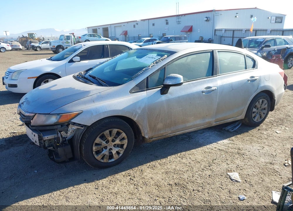 2012 HONDA CIVIC VIN: 19XFB2F59CE390403