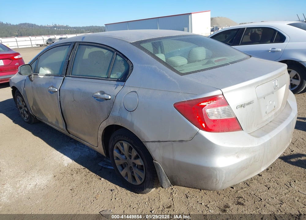 2012 HONDA CIVIC VIN: 19XFB2F59CE390403