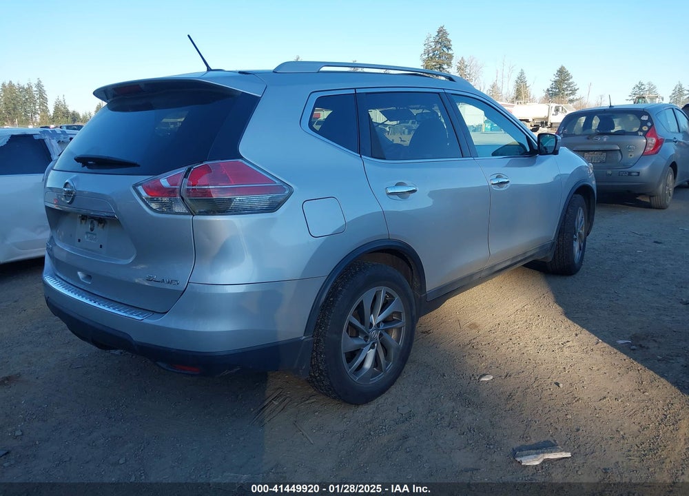 2015 NISSAN ROGUE SL VIN: 5N1AT2MV2FC791809