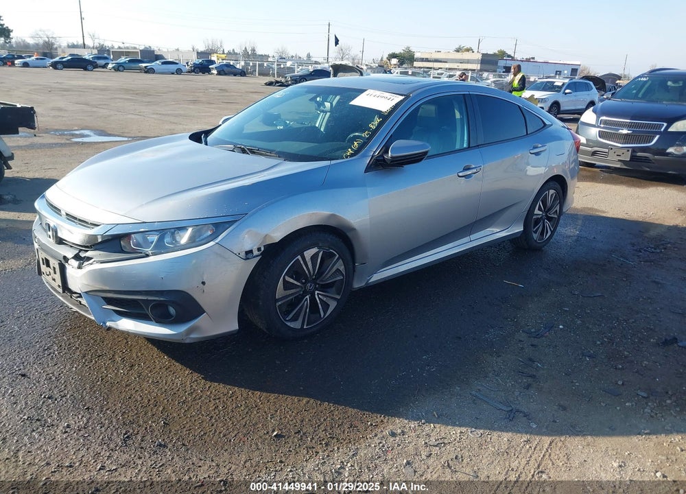 2016 HONDA CIVIC VIN: 19XFC1F75GE202992