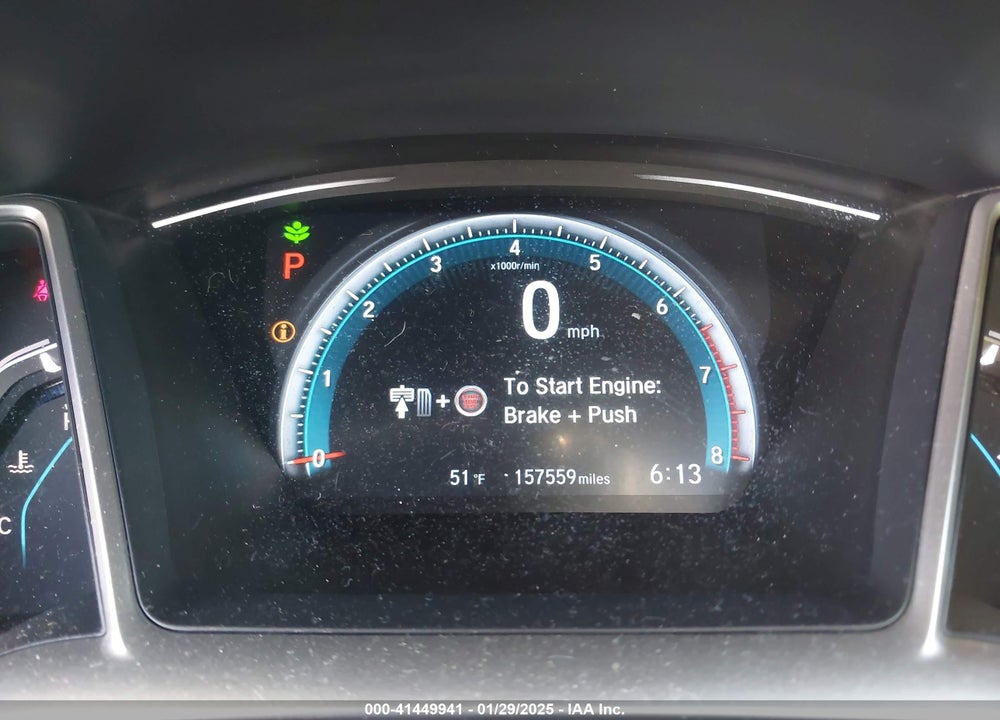 2016 HONDA CIVIC VIN: 19XFC1F75GE202992