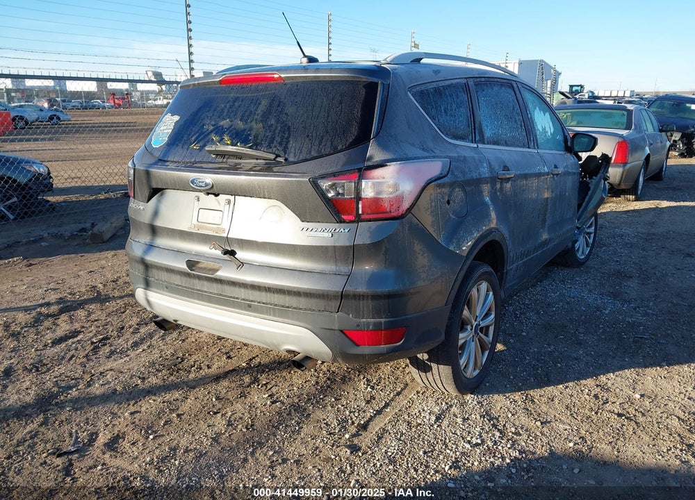 2017 FORD ESCAPE TITANIUM VIN: 1FMCU0J91HUC82454