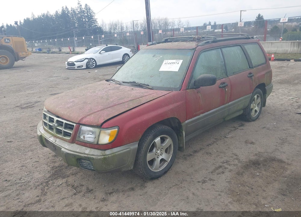 1999 SUBARU FORESTER S VIN: JF1SF6554XH716593