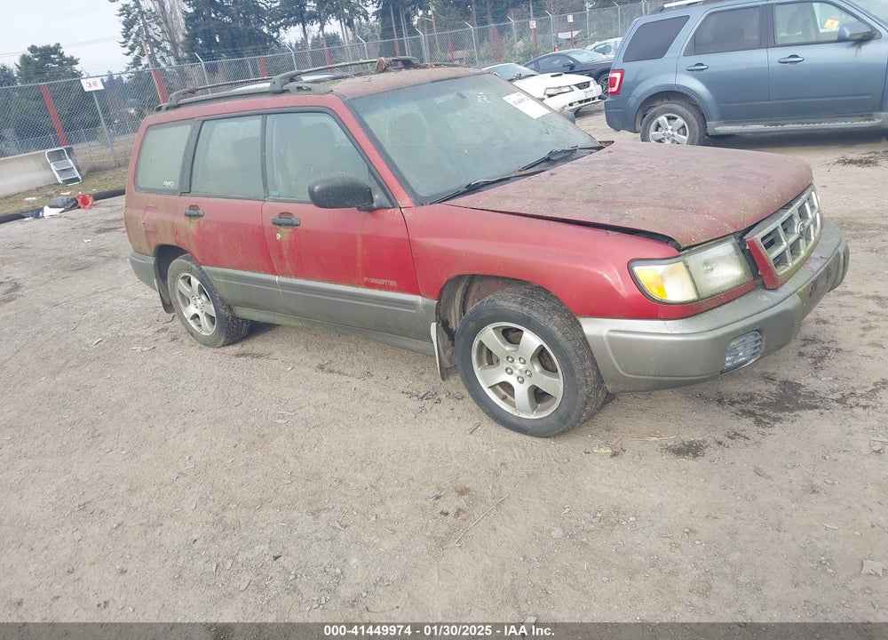 1999 SUBARU FORESTER S VIN: JF1SF6554XH716593