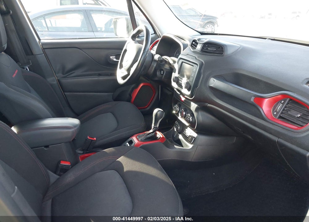 2016 JEEP RENEGADE VIN: ZACCJBCT7GPD06922