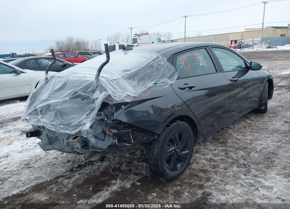 2021 HYUNDAI ELANTRA VIN: 5NPLS4AG7MH017073
