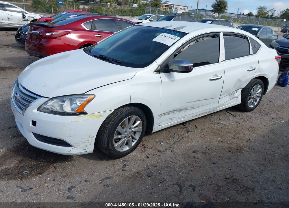 2014 NISSAN SENTRA VIN: 3N1AB7AP6EY257876