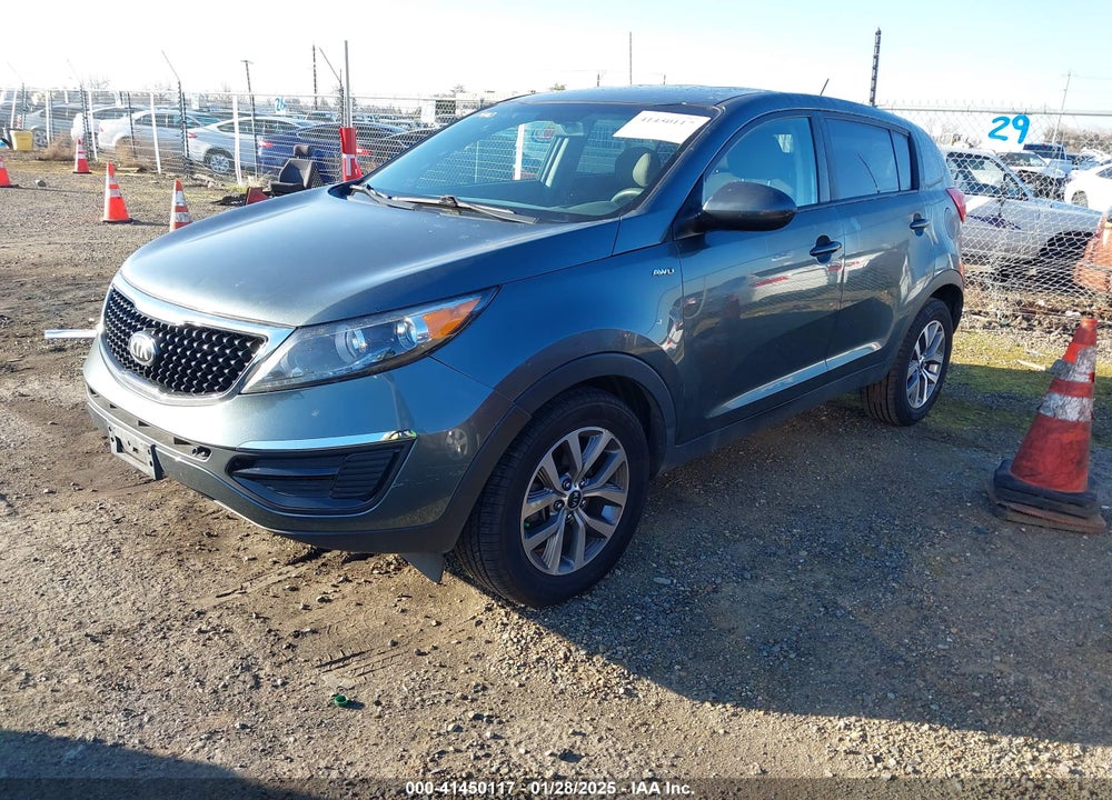 2014 KIA SPORTAGE LX VIN: KNDPBCAC9E7614546