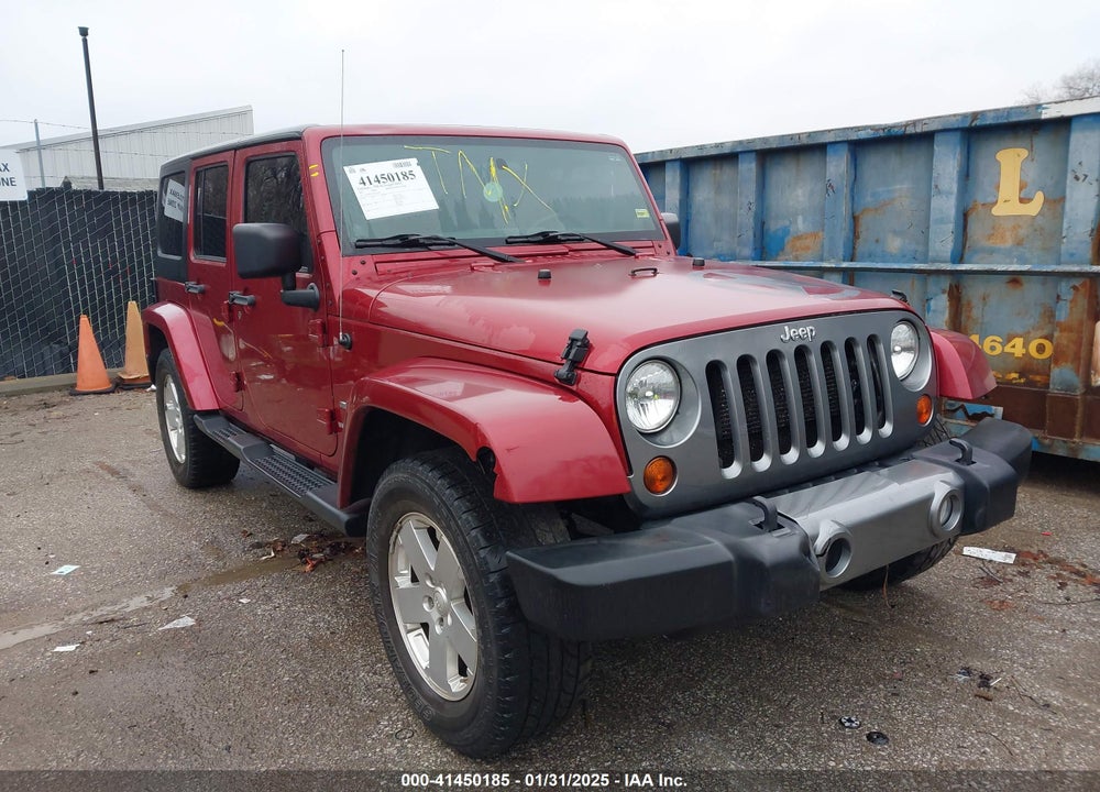 2012 JEEP WRANGLER UNLIMITED SPORT VIN: 1C4BJWDG7CL290496