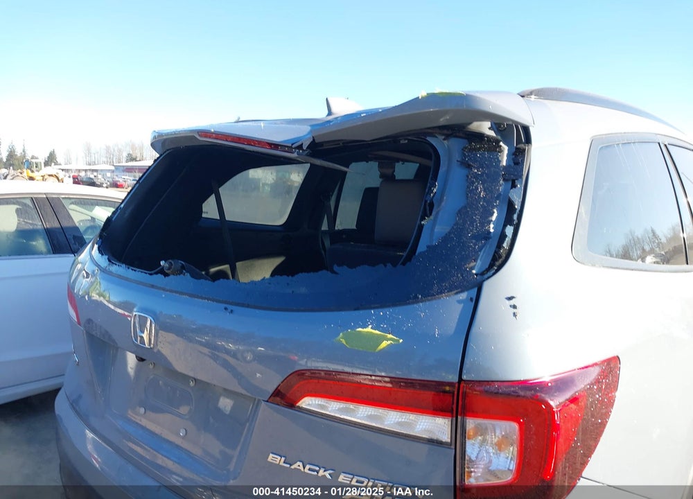 2022 HONDA PILOT AWD BLACK EDITION VIN: 5FNYF6H74NB049054