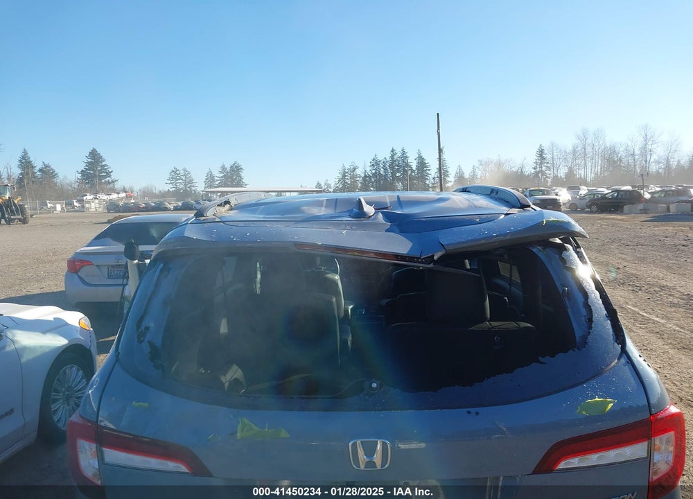 2022 HONDA PILOT AWD BLACK EDITION VIN: 5FNYF6H74NB049054