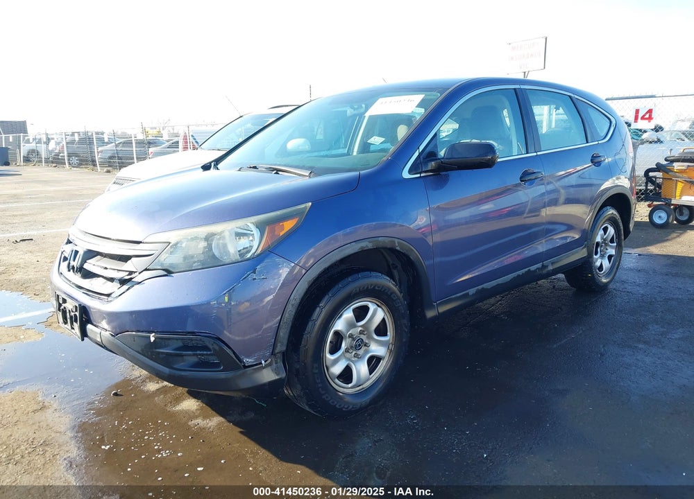 2014 HONDA CR-V LX VIN: 3CZRM3H32EG714334