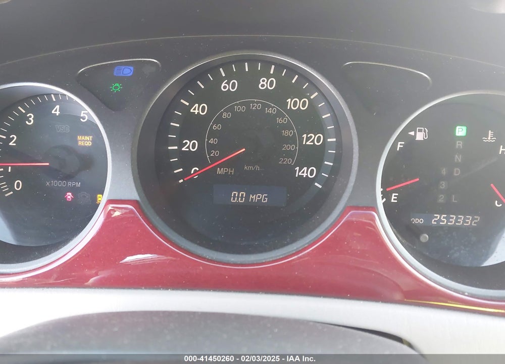 2004 LEXUS ES 330 VIN: JTHBA30G245017913