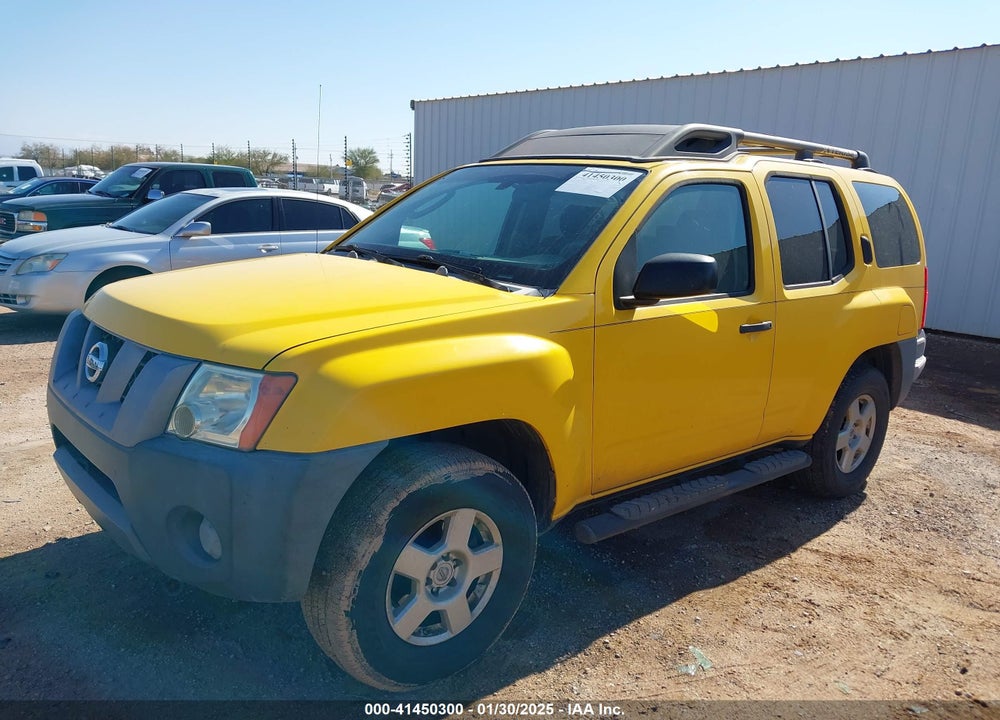 2007 NISSAN XTERRA S VIN: 5N1AN08U37C536894