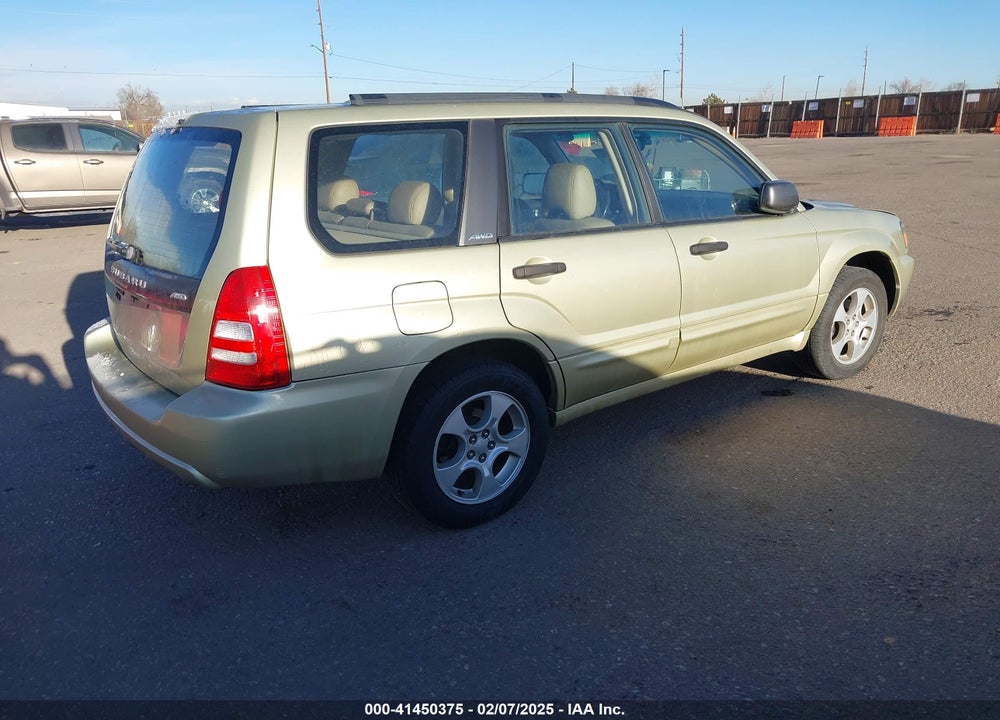 2003 SUBARU FORESTER XS VIN: JF1SG65603H739899