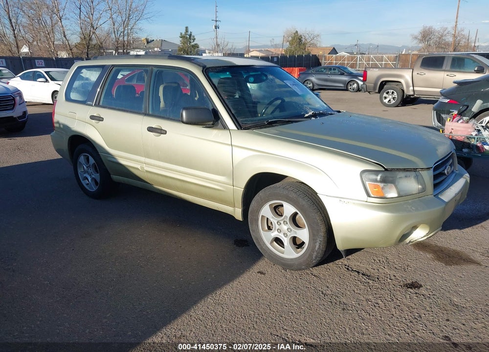 2003 SUBARU FORESTER XS VIN: JF1SG65603H739899