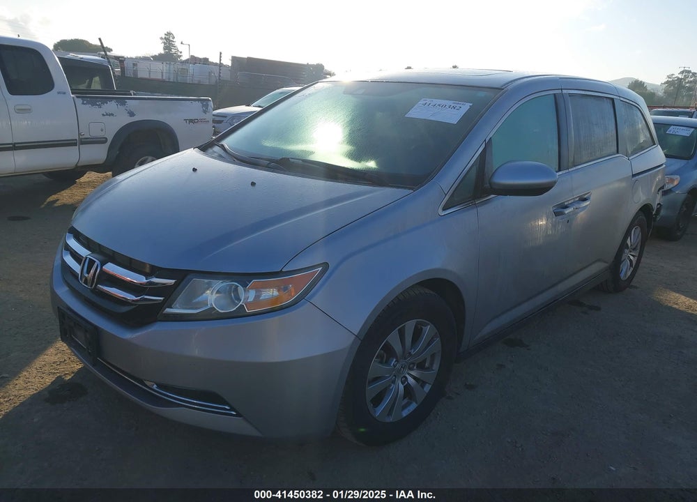 2016 HONDA ODYSSEY EX-L VIN: 5FNRL5H62GB007208