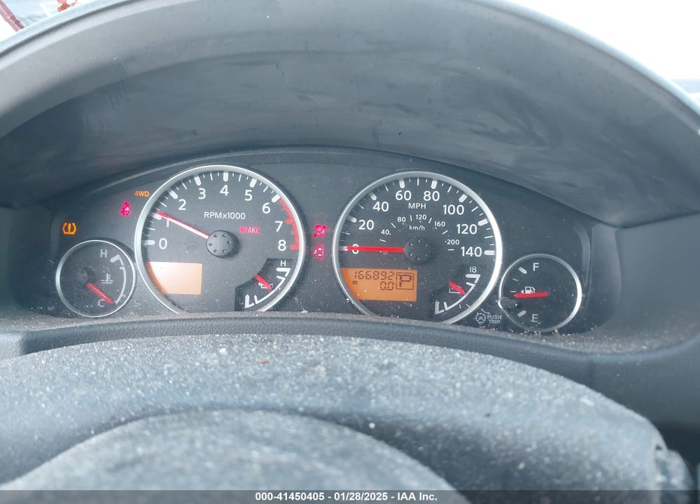 2008 NISSAN PATHFINDER LE V8 VIN: 5N1BR18B98C624623
